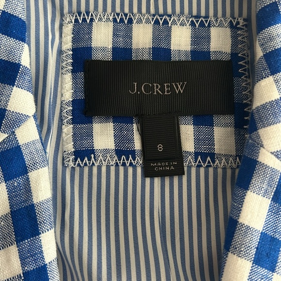 women’s linen blazer • j.crew - Picture 2 of 3